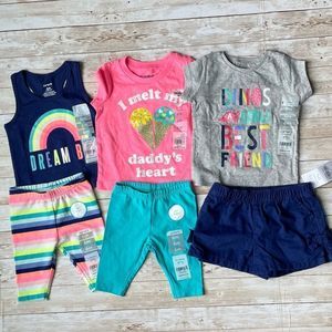 Carters Shirt and Bottom Bundle